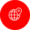 red globe icon